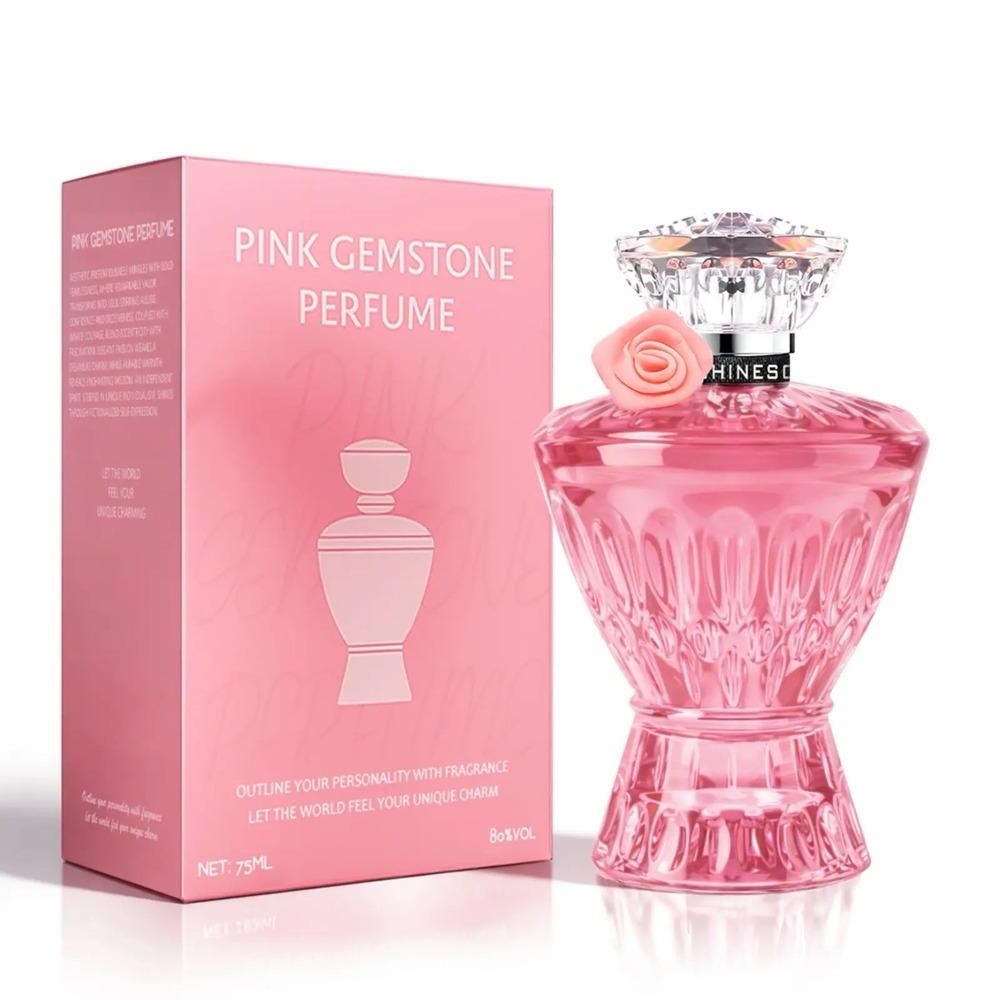 Pink Gemstone Perfume Bin‎